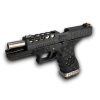 AW Custom Glock 17 HEX-CUT Airsoft Tabanca - Görsel 4