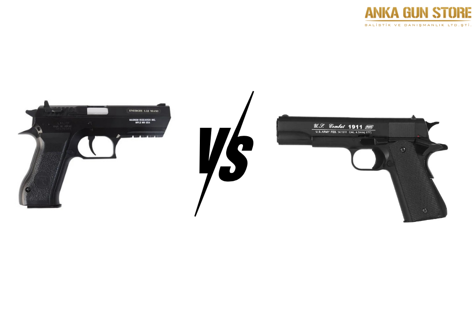 Airsoft Tabanca ve Havalı Tabanca Arasındaki Fark