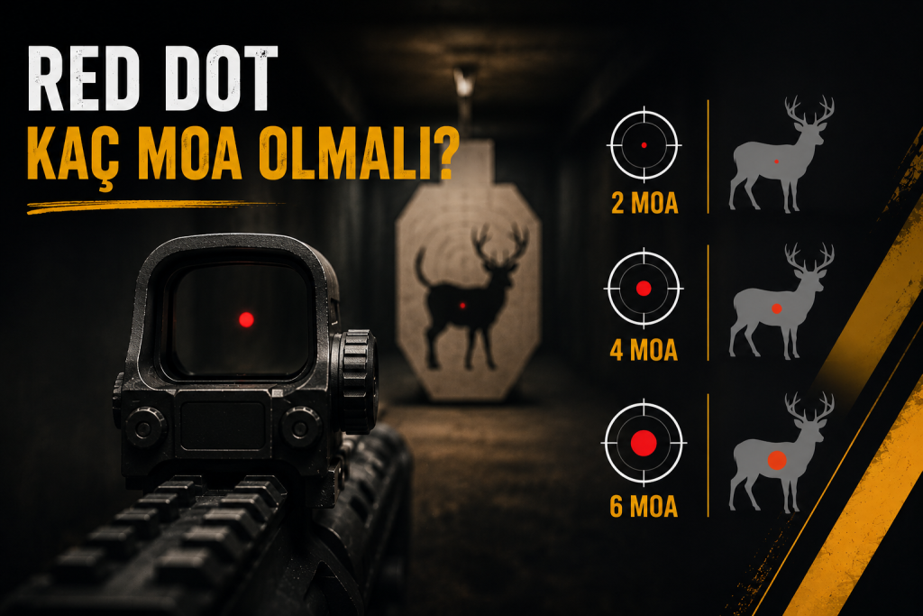 Red Dot Kaç MOA Olmalı? Doğru Red Dot Seçimi | Anka Silah