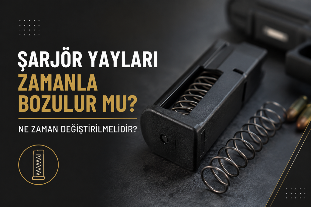 Şarjör Yayları Zamanla Bozulur mu? Ne Zaman Değiştirilmelidir? - Anka Silah